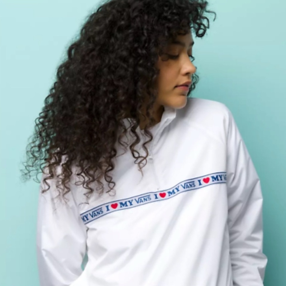 Vans Women’s  I Love My Vans Windbreaker Jacket M - Picture 11 of 13